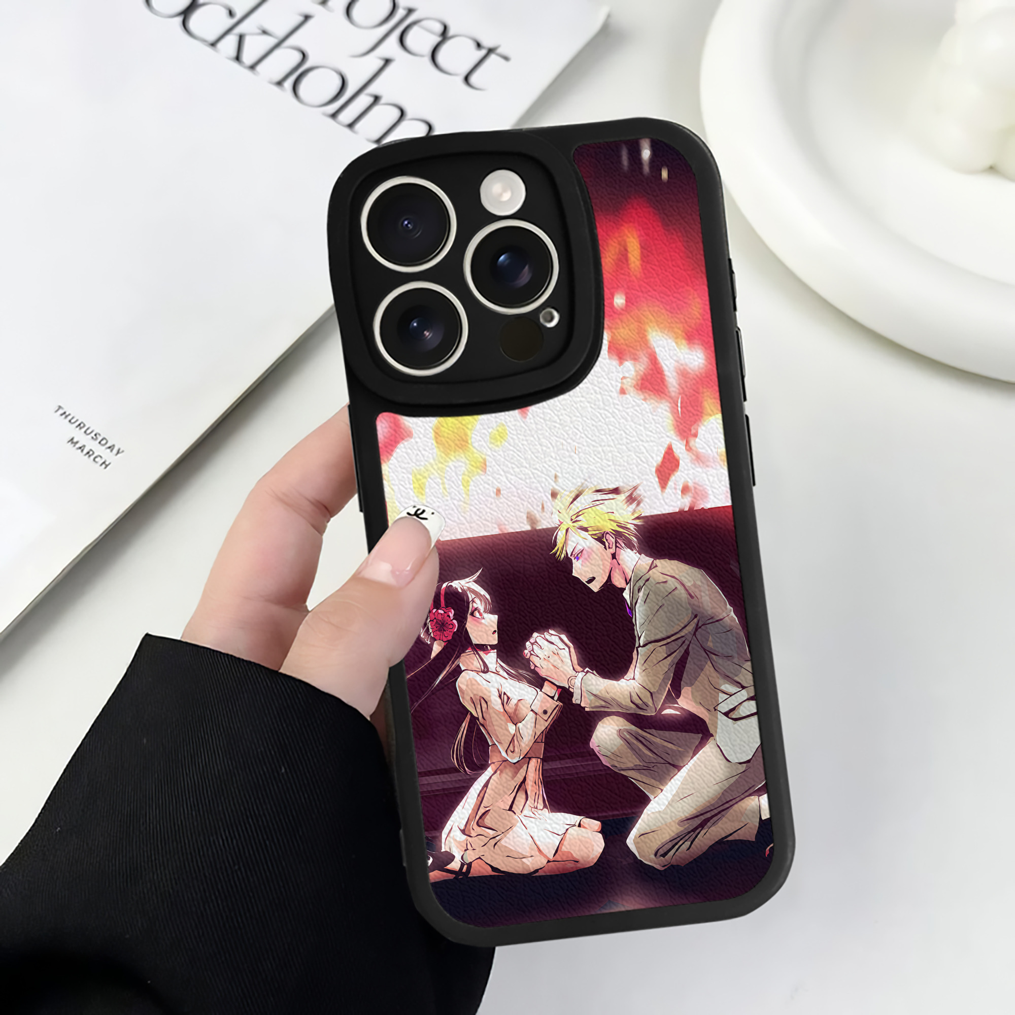 （画像用） SPY×FAMILY间谍家家酒 【iPhone 16シリーズ対応】シリコンスマホケース（レザー調） 材質：シリコン
